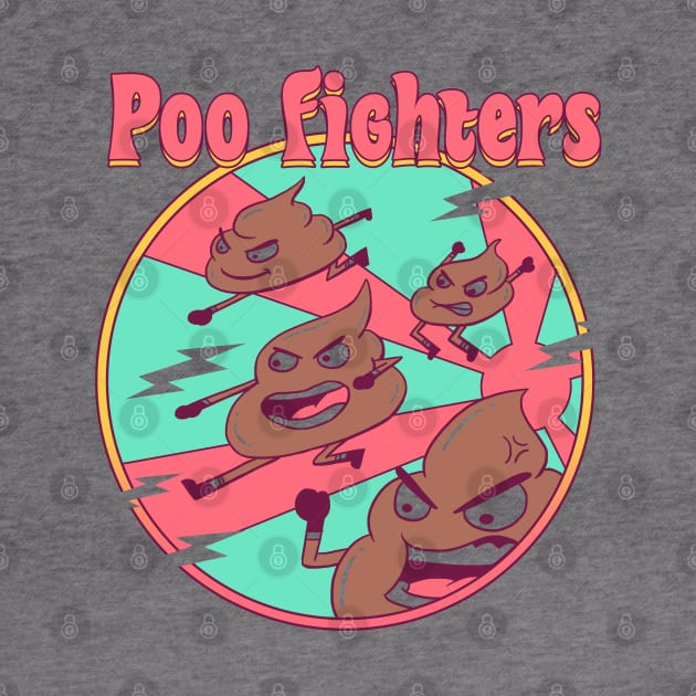 Poo Fighters by Vincent Trinidad Art